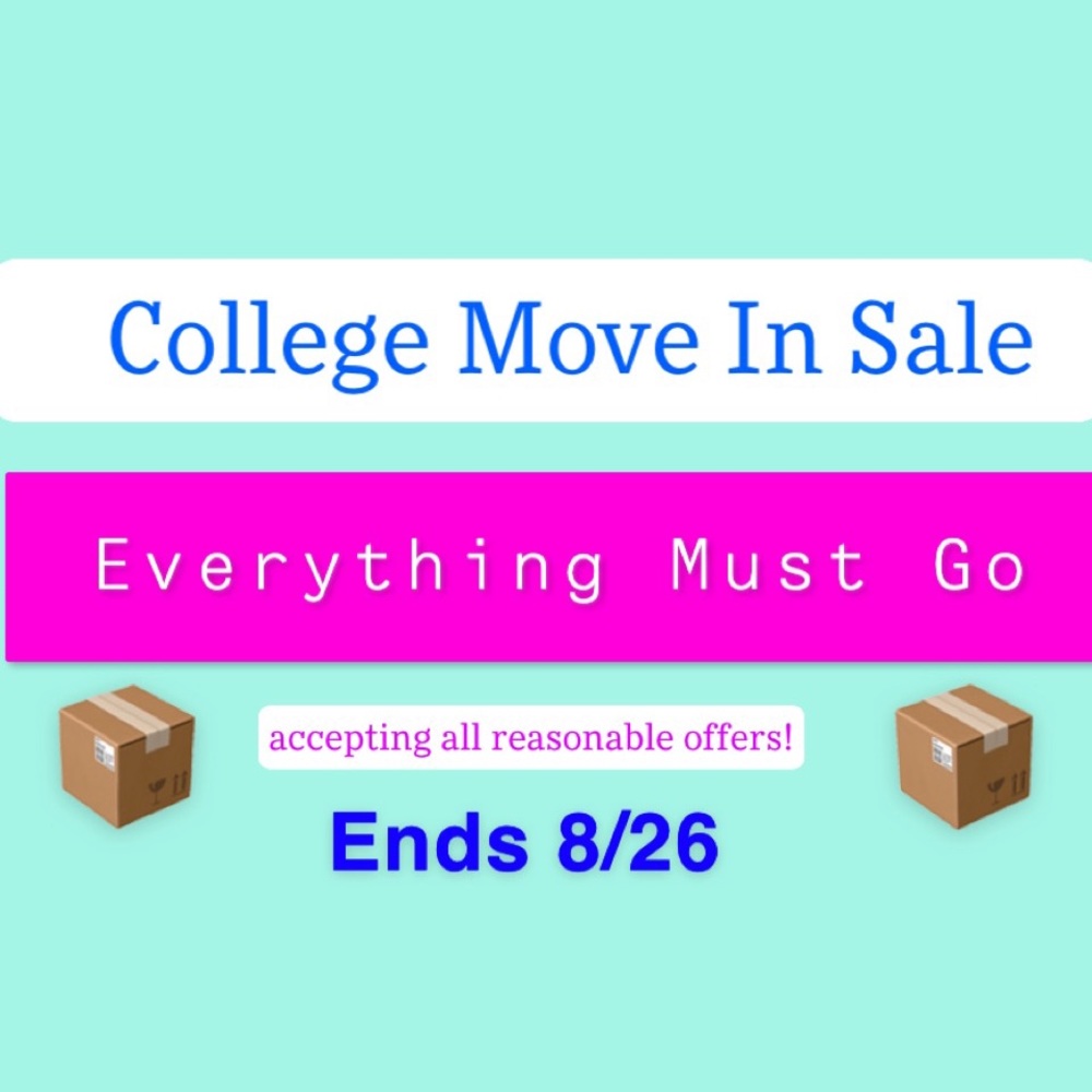 College Move In Sale